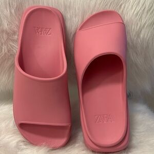 ZARA, PRETTY IN pink sandals